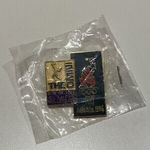 Atlanta 1996 OLYMPIC Games Pin, The Omni site of 1996 Olympic Volleyball